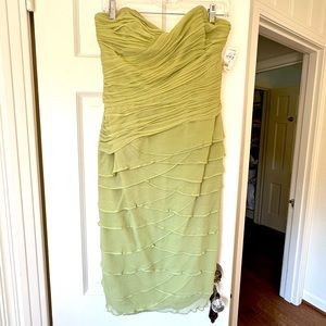 Green Kay zinger dress. Size 6. Never worn. Still has tags.